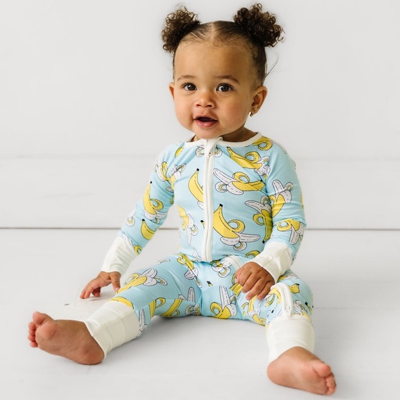 Little Sleepies Pajamas Little Sleepies 3 Months Zippy Banana